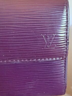 LV Purple Epi Leather Women’s Wallet